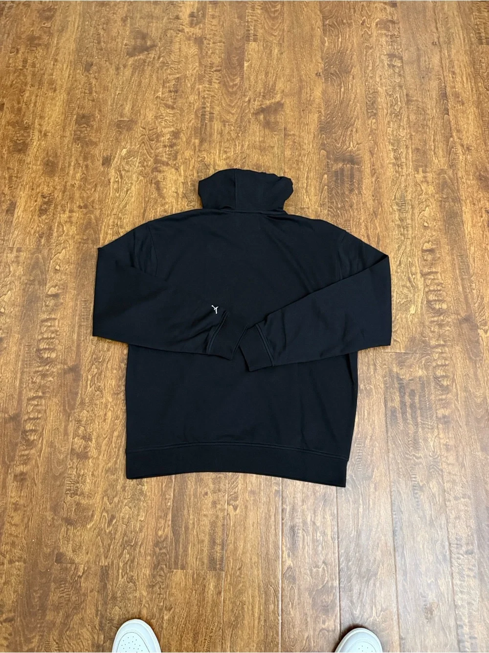 Jordan Black Hoodie with White Graphic Logo